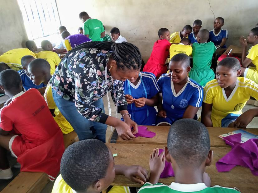 Promoting Proper Menstrual Hygiene Management Among Adolescent School Girls of St. Mark Secondary school, Apir- Benue State.